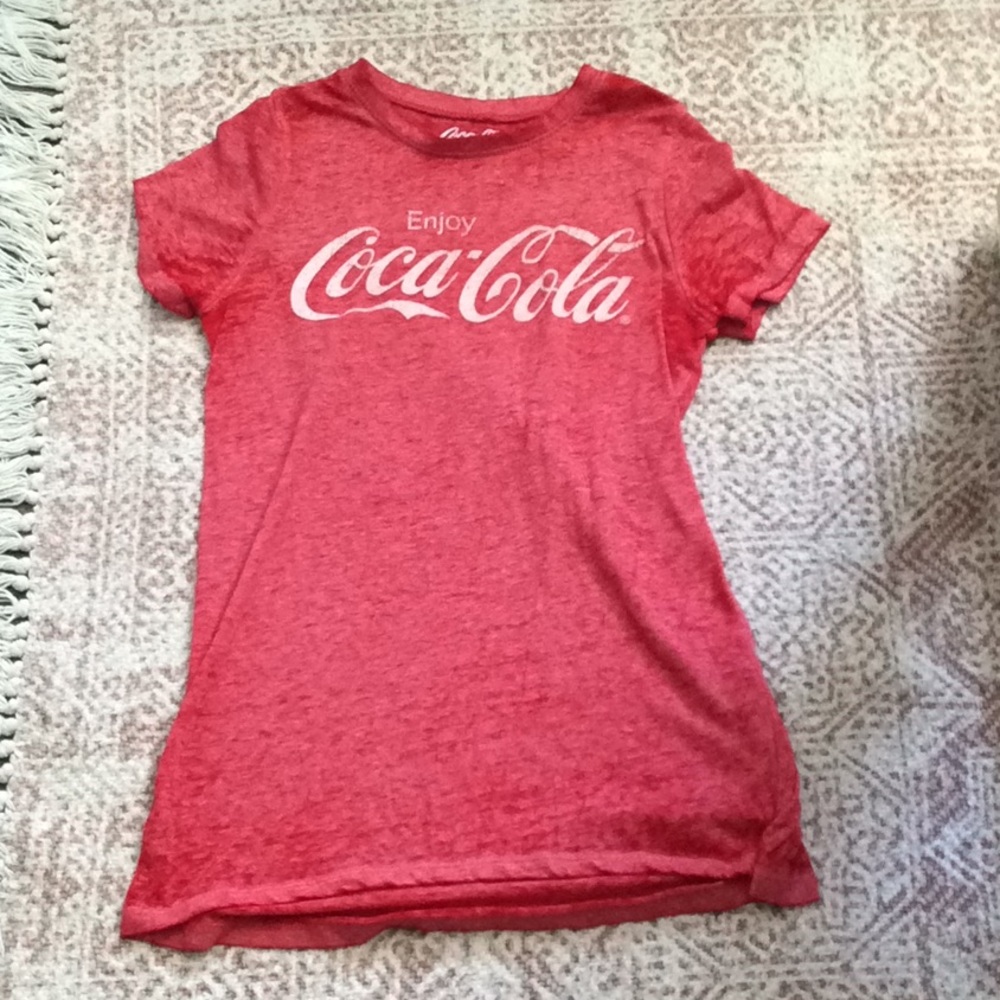 Red Coca Cola shirt